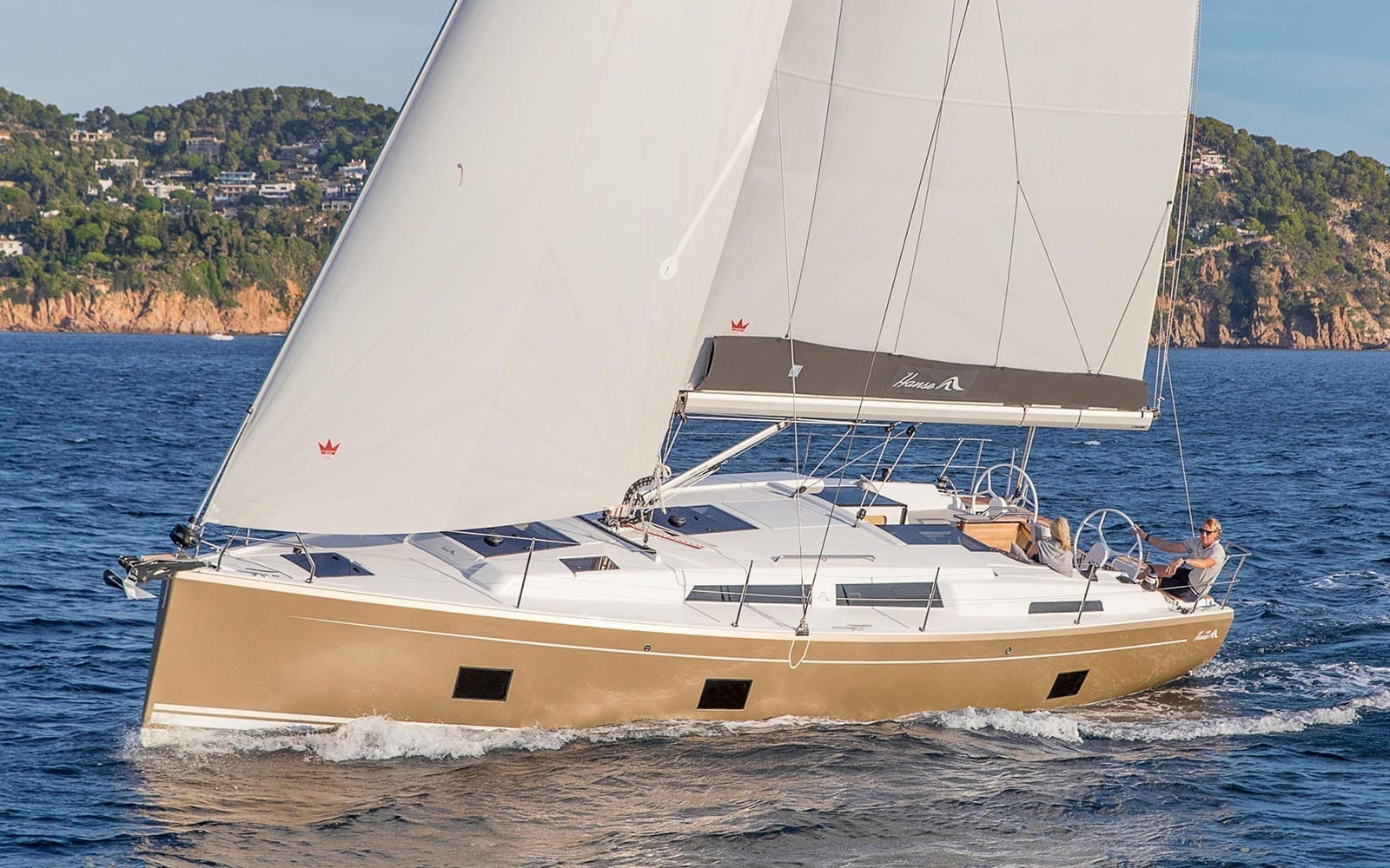 Nya segelbåtar hanse 418