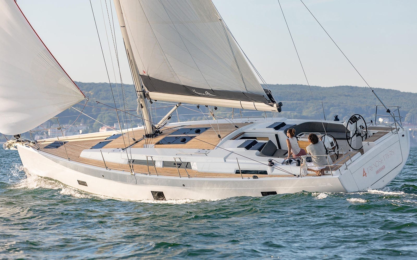 nya segelbåtar Hanse 458