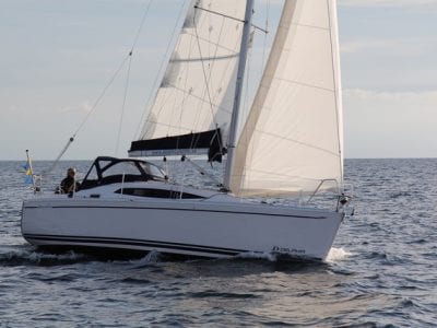 hanse 388 sailboat