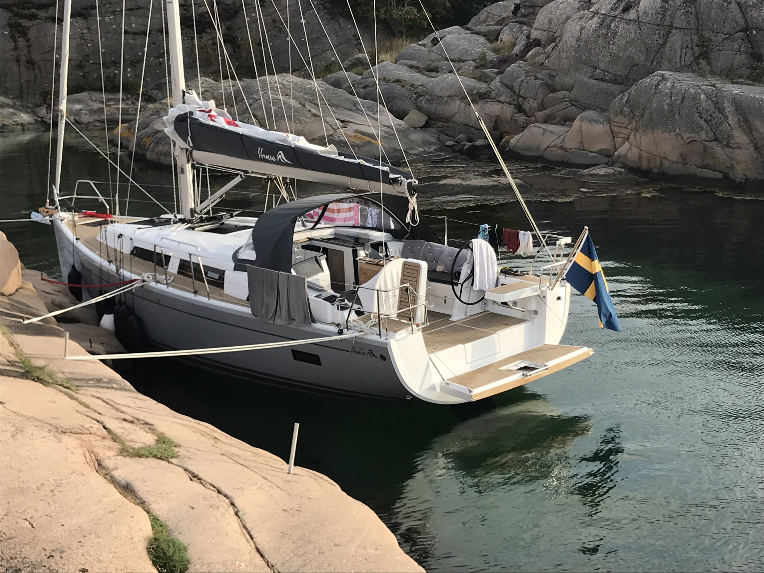 hanse 388 sailboat