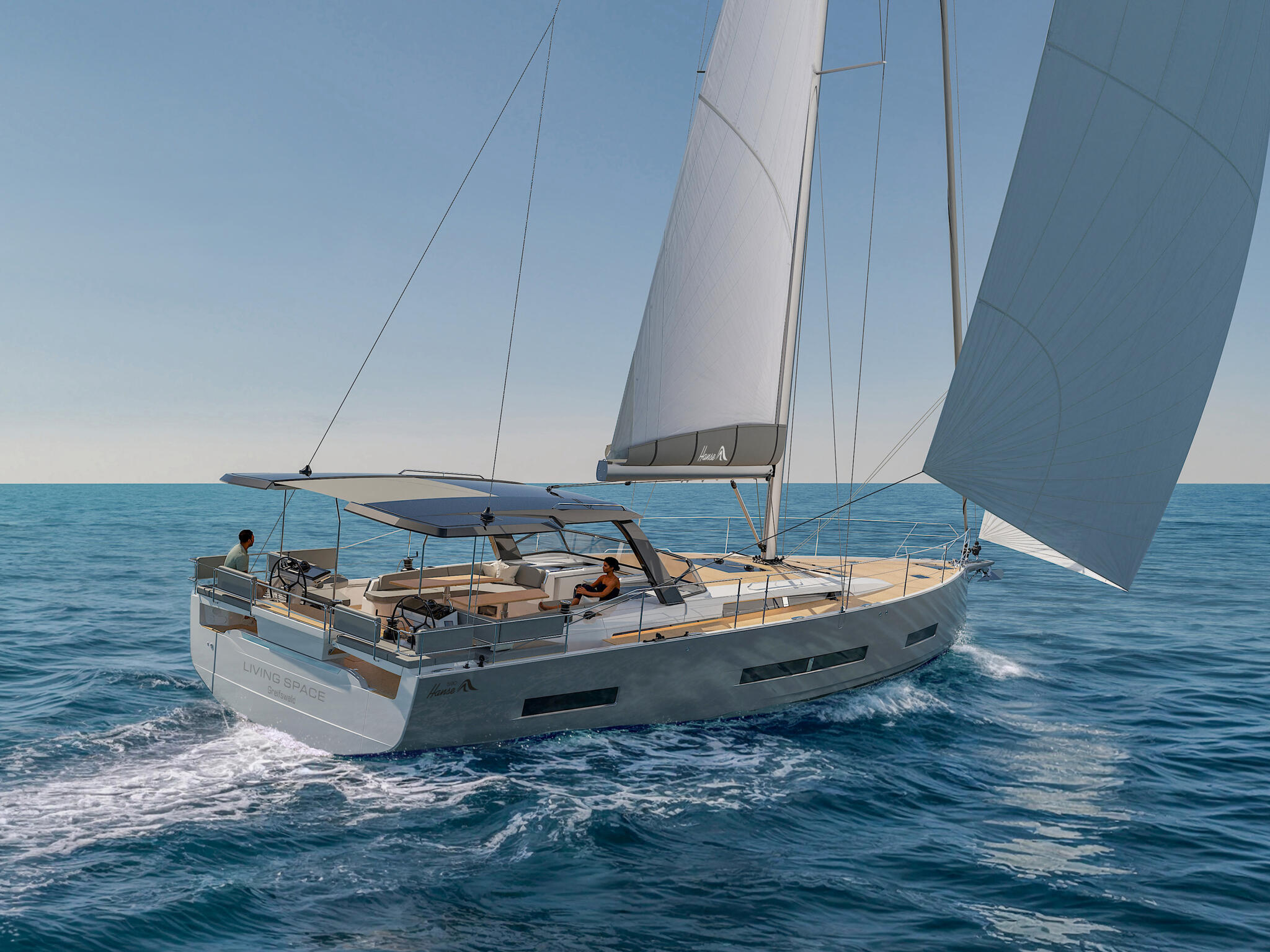 Ny SEGELBÅT HANSE 590